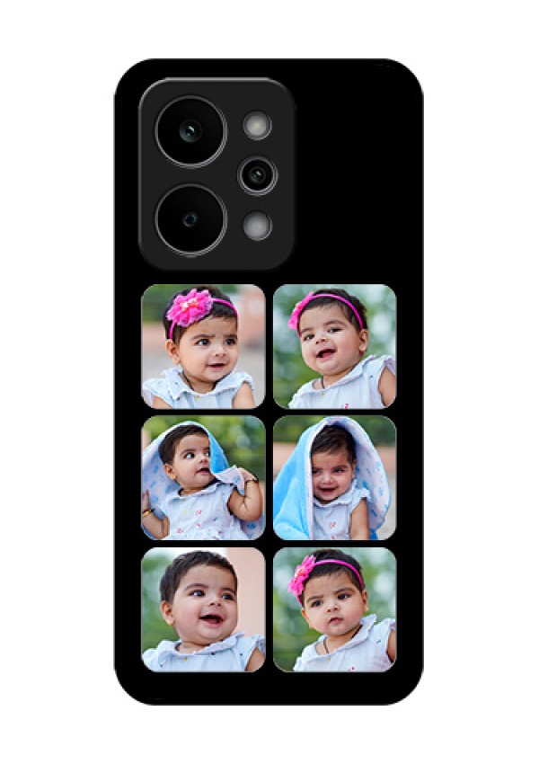 Realme Narzo Power 5G Custom Glass Phone Case - Multiple Pictures Design