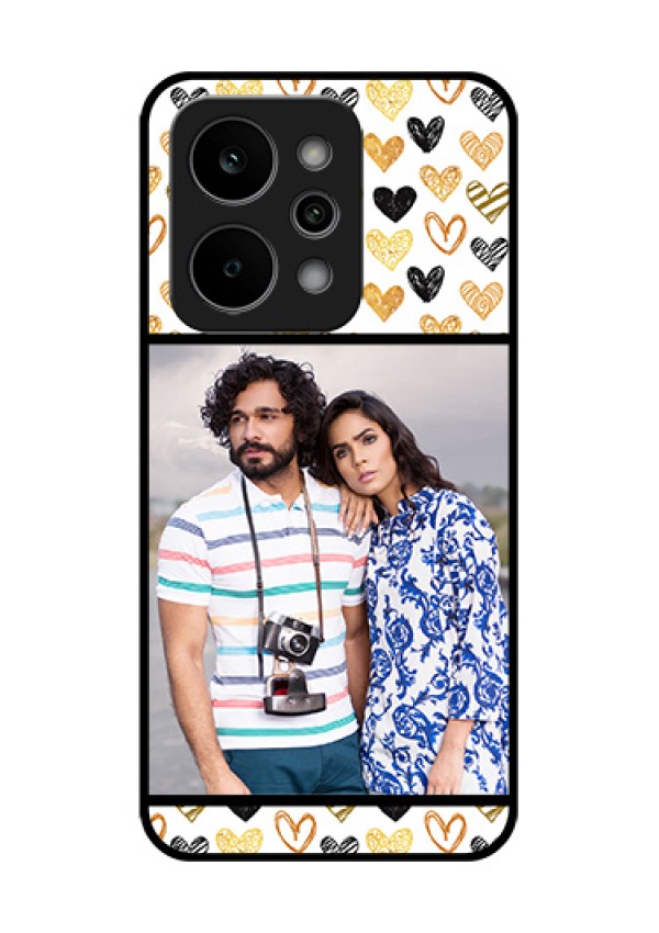 Realme Narzo Power 5G Custom Glass Phone Case - Love Symbol Design