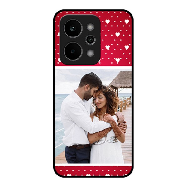 Realme Narzo Power 5G Custom Glass Phone Case - Hearts Mobile Case Design Realme Narzo Power 5G Custom Glass Phone Case - Hearts Mobile Case Design
