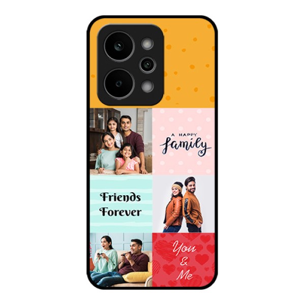 Realme Narzo Power 5G Custom Glass Phone Case - Images With Quotes Design