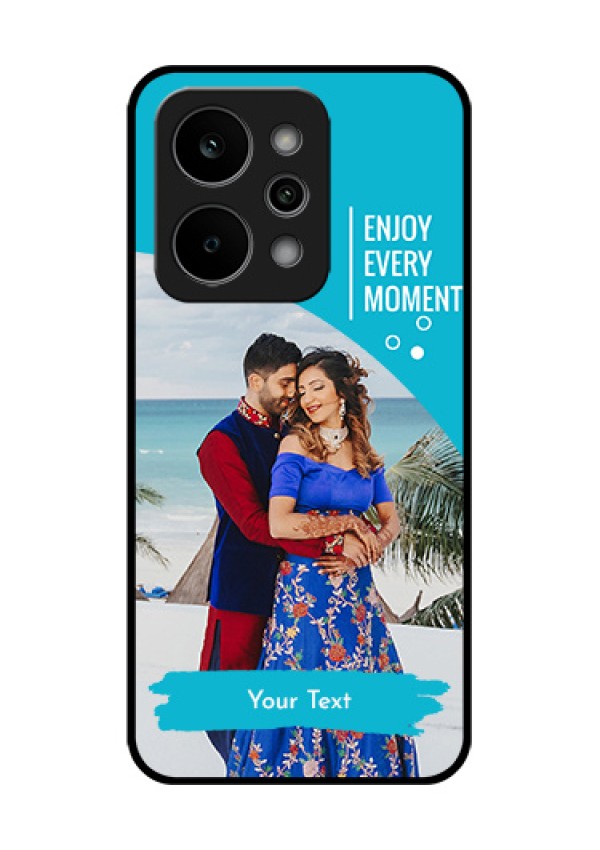Realme Narzo Power 5G Custom Glass Phone Case - Happy Moment Design
