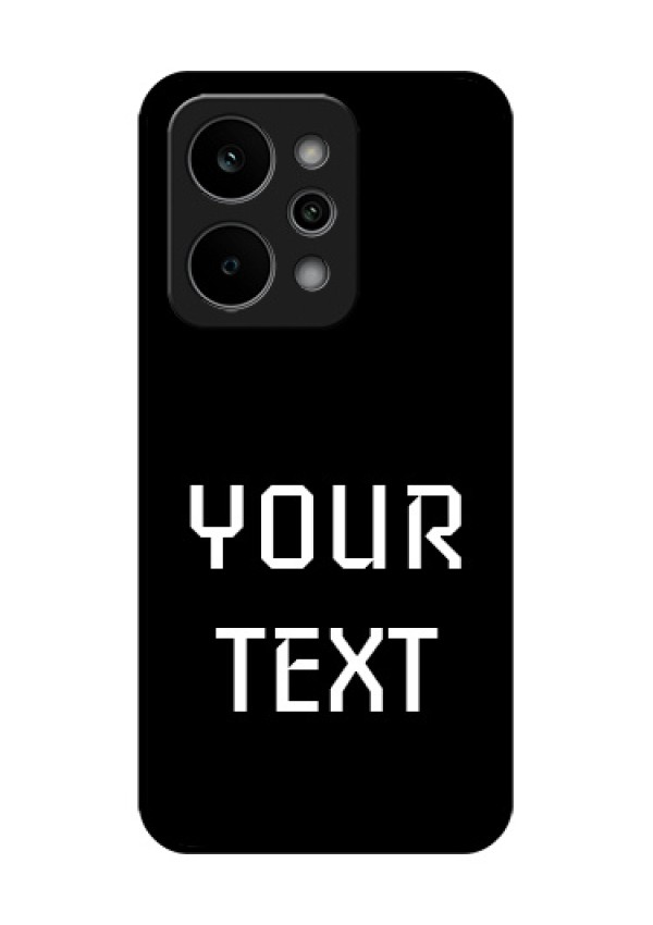 Realme Narzo Power 5G Custom Glass Phone Case - Your Name Design