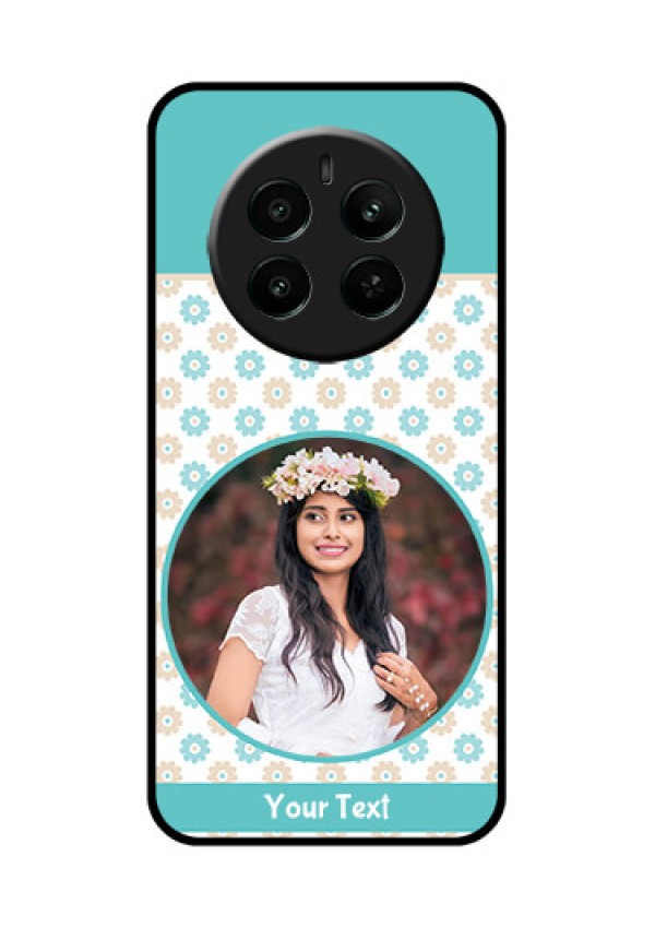 Realme P1 5G Custom Glass Phone Case - Beautiful Flowers Design