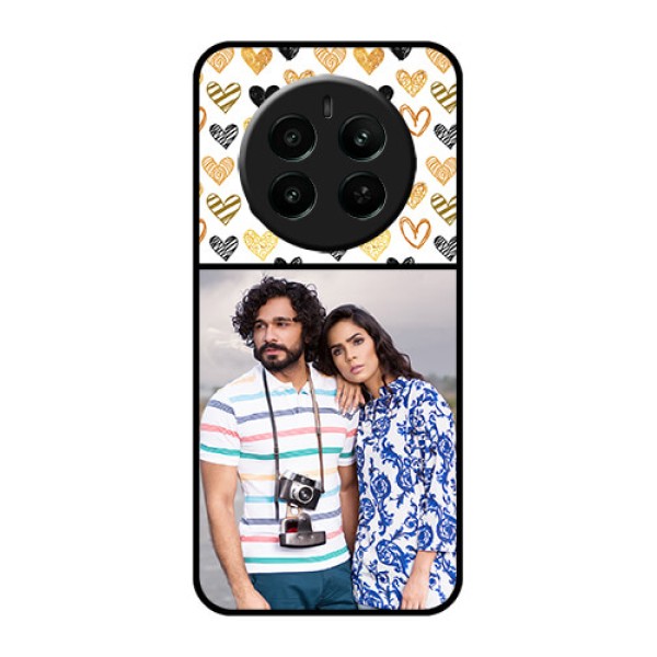 Realme P1 5G Custom Glass Phone Case - Love Symbol Design
