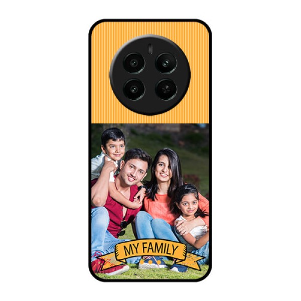 Realme P1 5G Custom Glass Phone Case - My Family Design