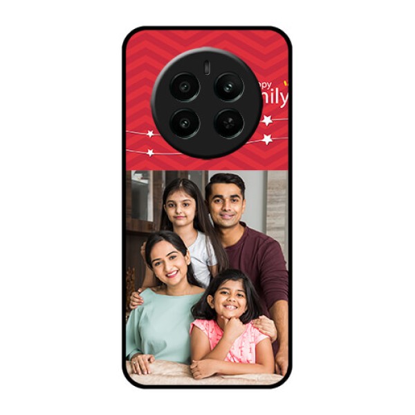 Realme P1 5G Custom Glass Phone Case - Happy Family Design