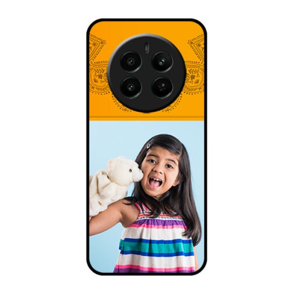 Realme P1 5G Custom Glass Phone Case - Photo Wedding Design