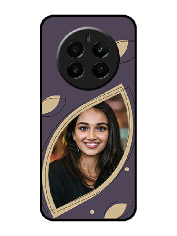 Custom Realme P1 5G Custom Glass Phone Case - Falling Leaf Design