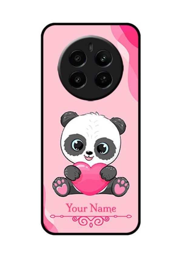 Realme P1 5G Custom Glass Phone Case - Cute Panda Design