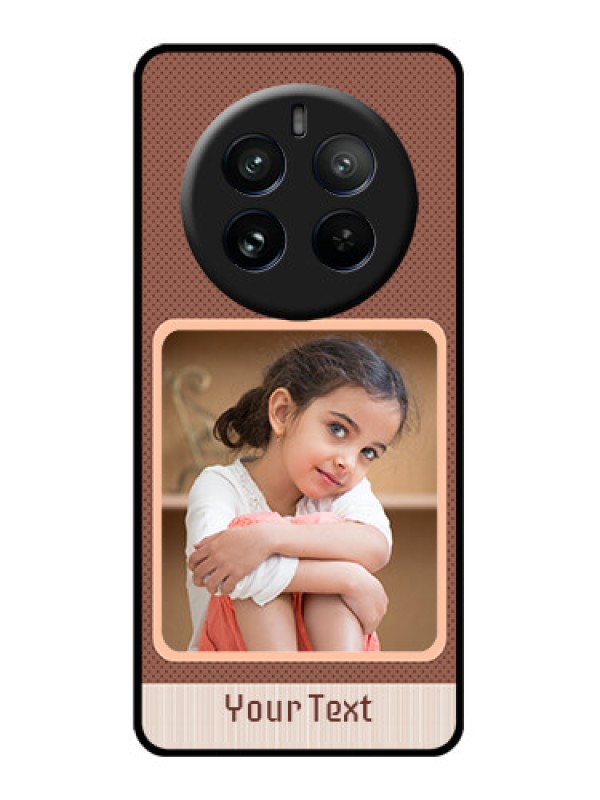 Custom Realme P1 Pro 5G Custom Glass Phone CaseSimple Pic Upload Design