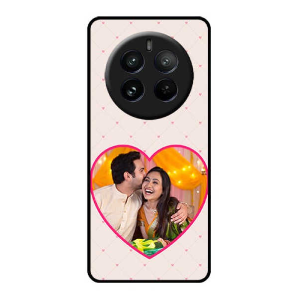 Realme P1 Pro 5G Custom Glass Phone CaseHeart Shape Design