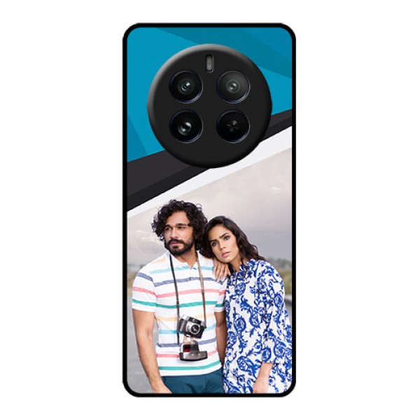 Realme P1 Pro 5G Custom Glass Phone CaseSimple Pattern Photo Upload Design Realme P1 Pro 5G Custom Glass Phone CaseSimple Pattern Photo Upload Design