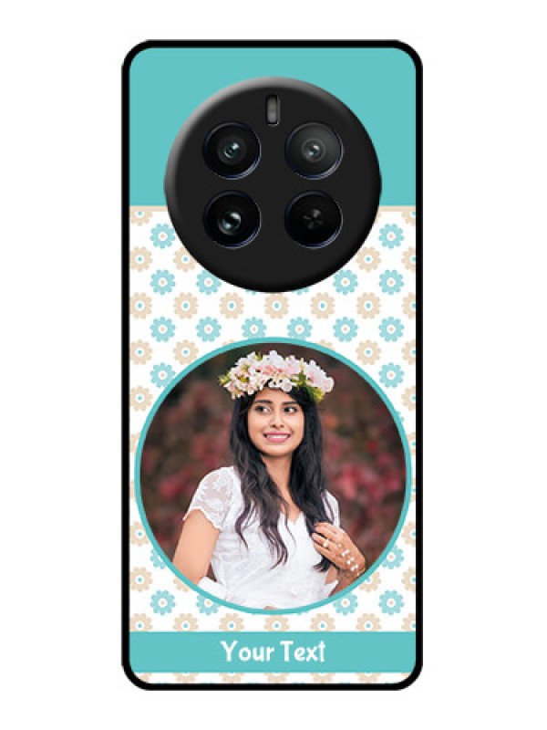 Custom Realme P1 Pro 5G Custom Glass Phone CaseBeautiful Flowers Design