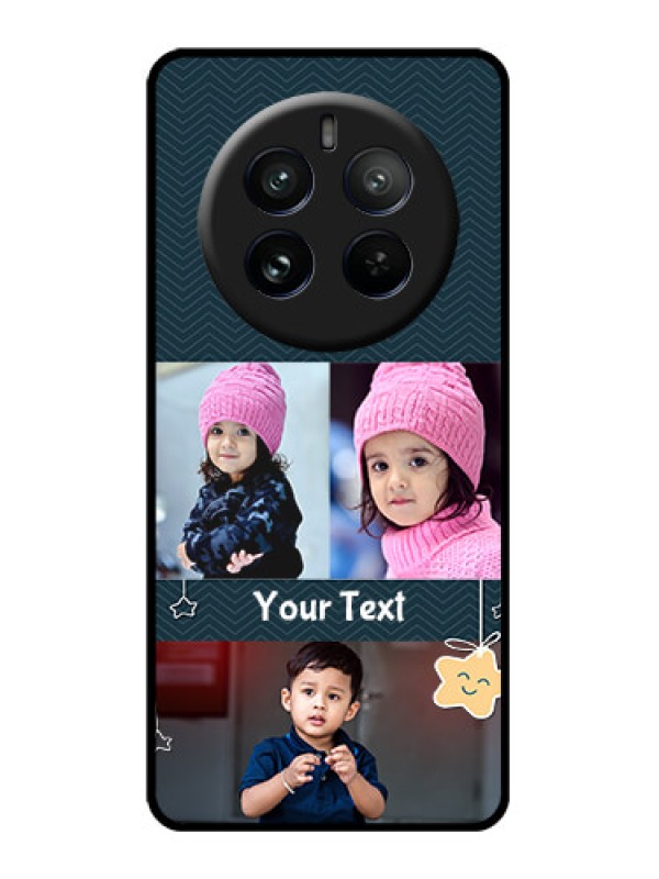 Custom Realme P1 Pro 5G Custom Glass Phone CaseHanging Stars Design