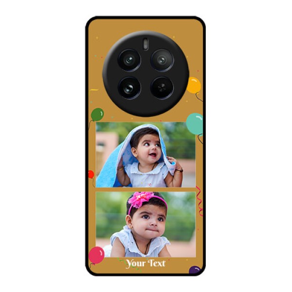 Realme P1 Pro 5G Custom Glass Phone CaseImage Holder With Birthday Celebrations Design