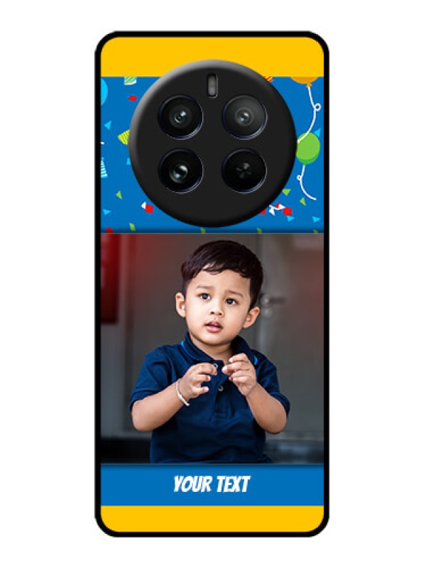 Custom Realme P1 Pro 5G Custom Glass Phone CaseBirthday Wishes Design