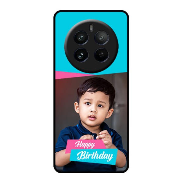 Realme P1 Pro 5G Custom Glass Phone CaseImage Holder With 2 Color Design
