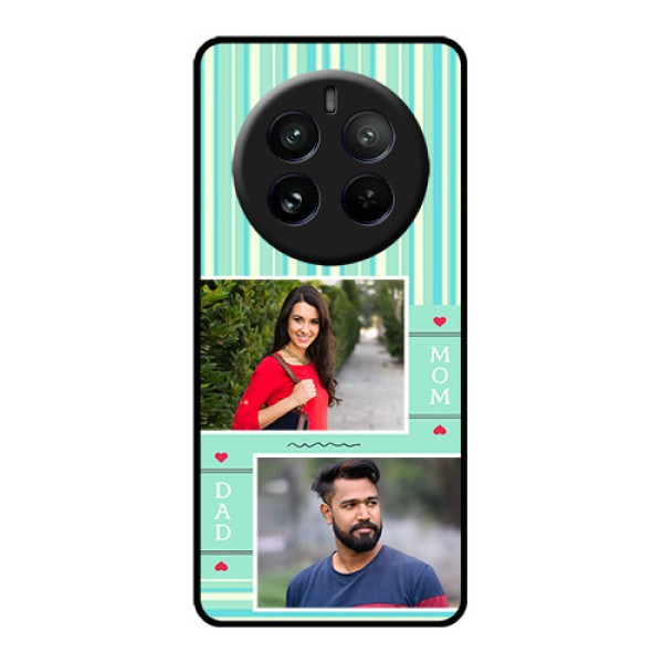 Realme P1 Pro 5G Custom Glass Phone CaseMom and Dad Pic Design