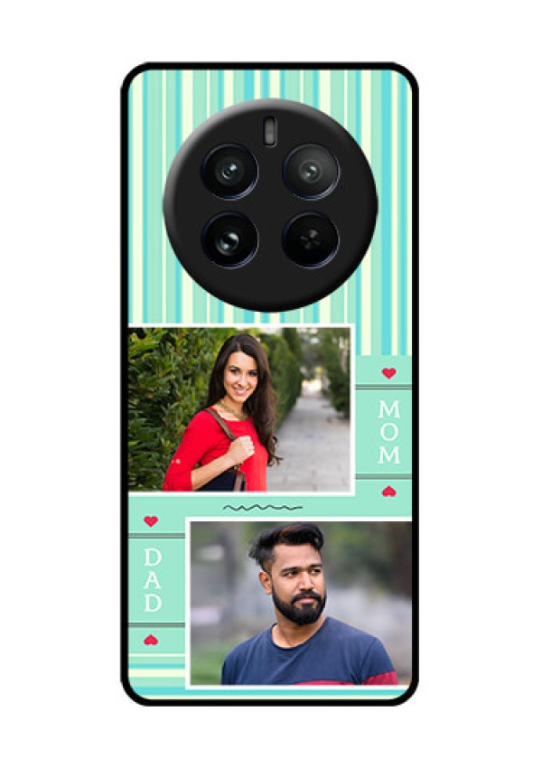 Realme P1 Pro 5G Custom Glass Phone CaseMom and Dad Pic Design
