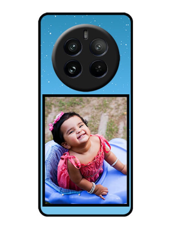 Custom Realme P1 Pro 5G Custom Glass Phone CaseWave Pattern Colorful Design