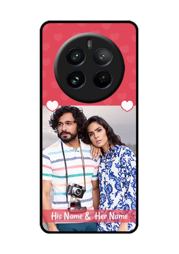 Realme P1 Pro 5G Custom Glass Phone CaseSimple Love Design