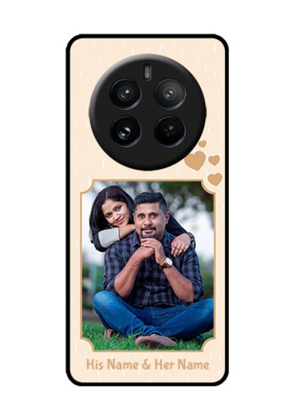 Realme P1 Pro 5G Custom Glass Phone CaseWith Confetti Love Design