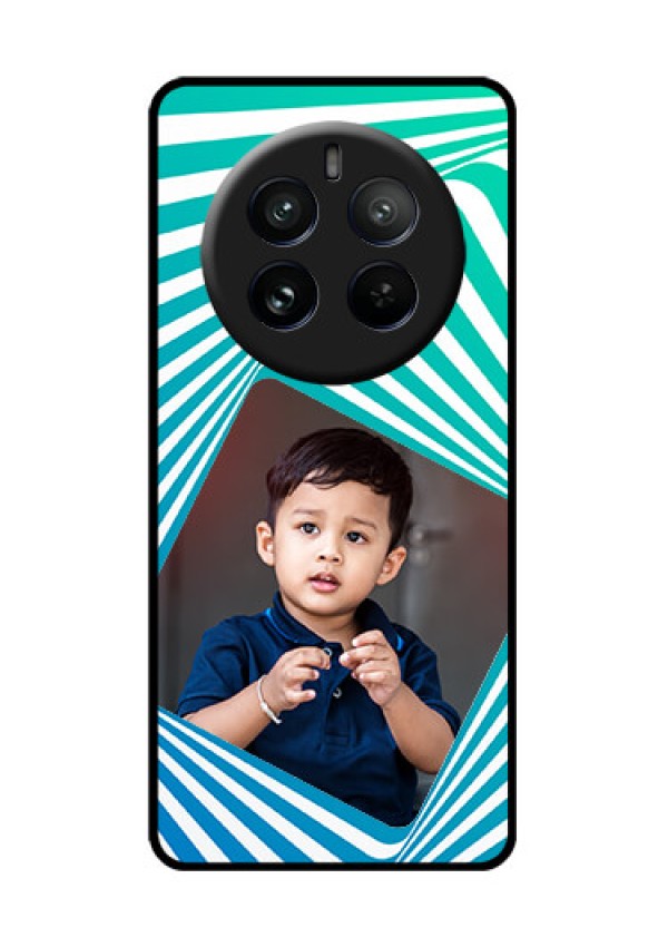 Realme P1 Pro 5G Custom Glass Phone CaseAbstract Spiral Design