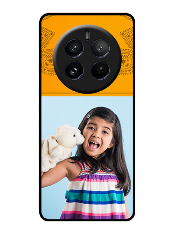 Custom Realme P1 Pro 5G Custom Glass Phone CasePhoto Wedding Design