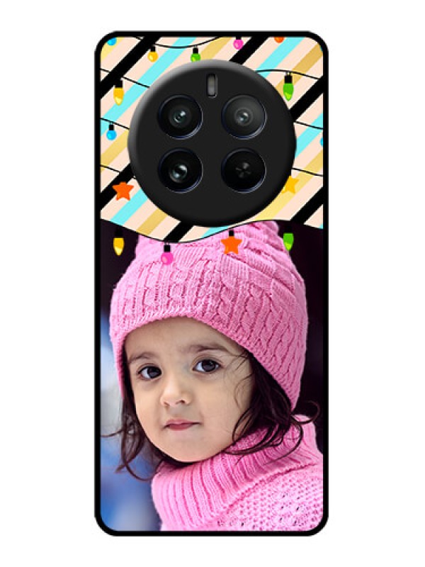 Custom Realme P1 Pro 5G Custom Glass Phone CaseLights Hanging Design