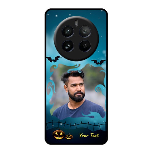 Realme P1 Pro 5G Custom Glass Phone CaseHalloween Frame Design