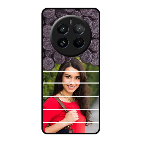 Realme P1 Pro 5G Custom Glass Phone CaseWith Oreo Biscuit Design