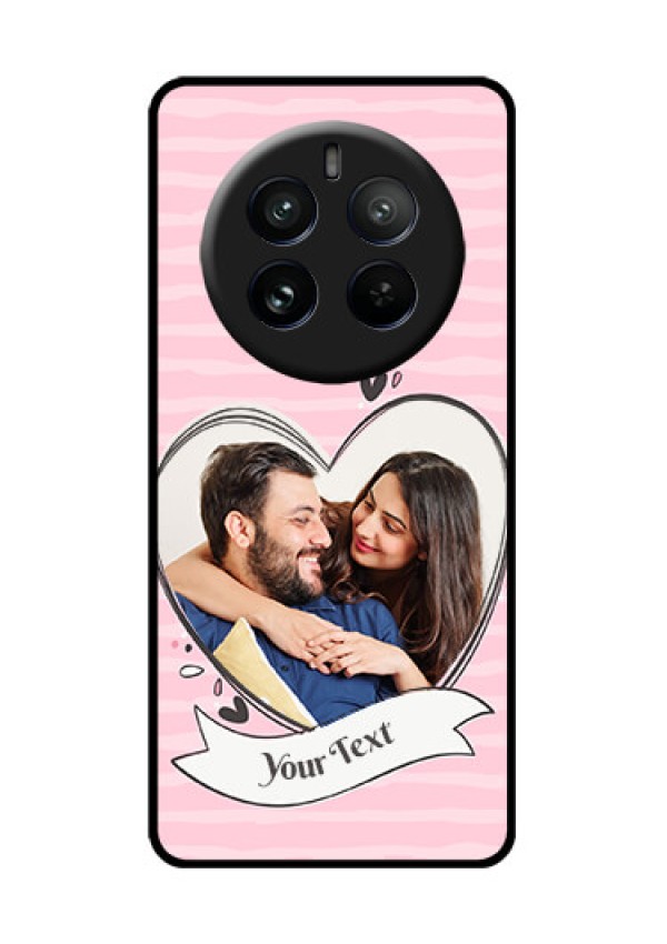 Realme P1 Pro 5G Custom Glass Phone CaseVintage Heart Design