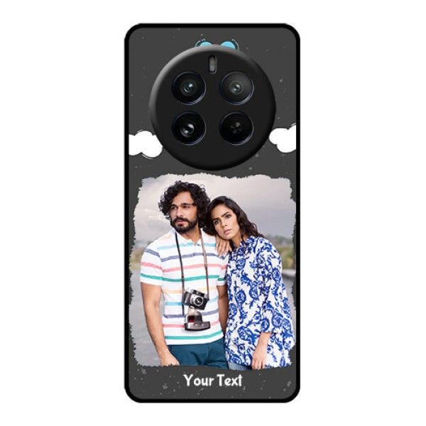 Realme P1 Pro 5G Custom Glass Phone CaseSplashes With Love Doodles Design Realme P1 Pro 5G Custom Glass Phone CaseSplashes With Love Doodles Design