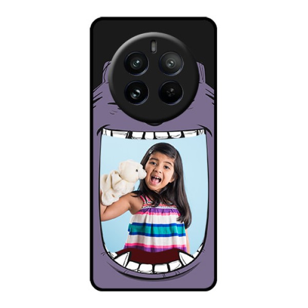 Realme P1 Pro 5G Custom Glass Phone CaseAngry Monster Design