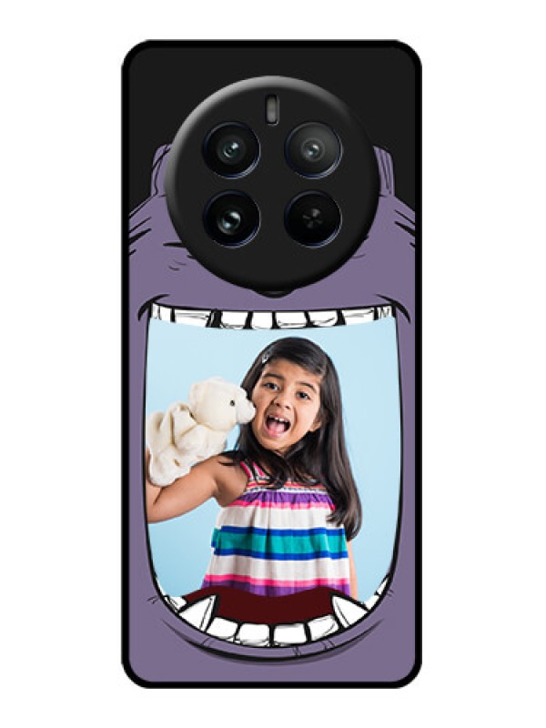 Custom Realme P1 Pro 5G Custom Glass Phone CaseAngry Monster Design