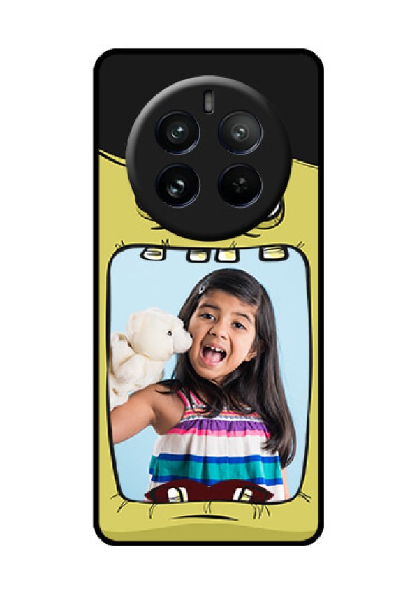 Realme P1 Pro 5G Custom Glass Phone CaseCartoon Monster Back Case Design