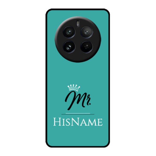 Realme P1 Pro 5G Custom Glass Phone CaseMr With Name Design