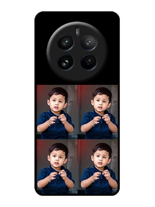 Custom Realme P1 Pro 5G Custom Glass Phone Case4 Image Holder Design