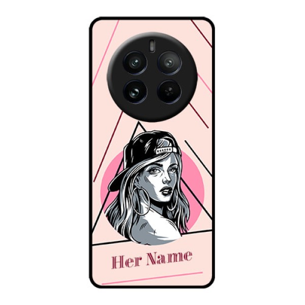 Realme P1 Pro 5G Custom Glass Phone CaseRockstar Girl Design