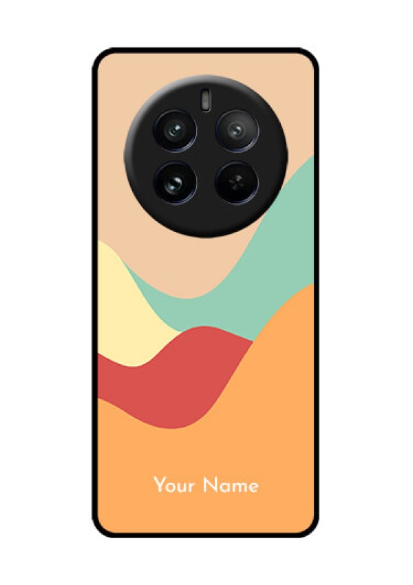 Realme P1 Pro 5G Custom Glass Phone CaseOcean Waves Multi - Colour Design