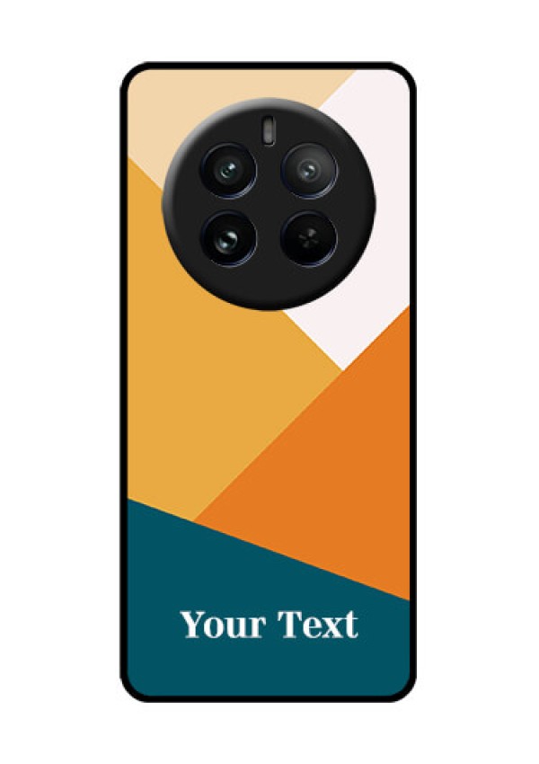 Realme P1 Pro 5G Custom Glass Phone CaseStacked Multi - Colour Design