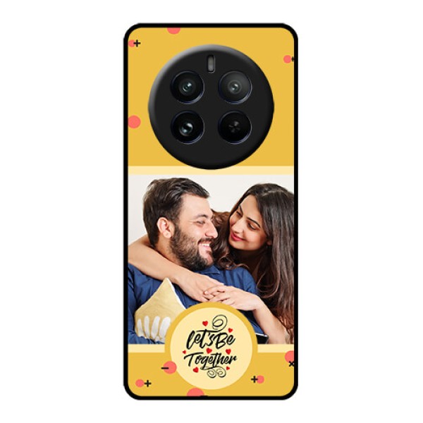 Realme P1 Pro 5G Custom Glass Phone CaseLets Be Together Design Realme P1 Pro 5G Custom Glass Phone CaseLets Be Together Design