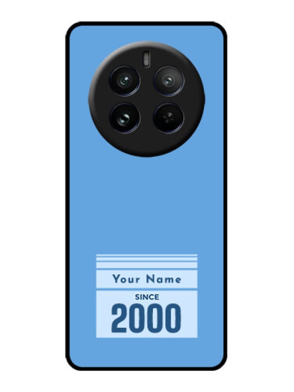 Custom Realme P1 Pro 5G Custom Glass Phone CaseCustom Year Of Birth Design