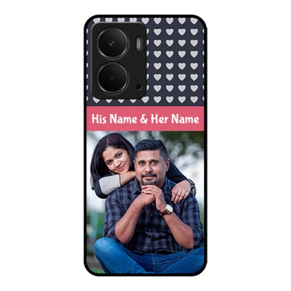 Realme P3 5G Custom Glass Phone Case - Love Symbols Design