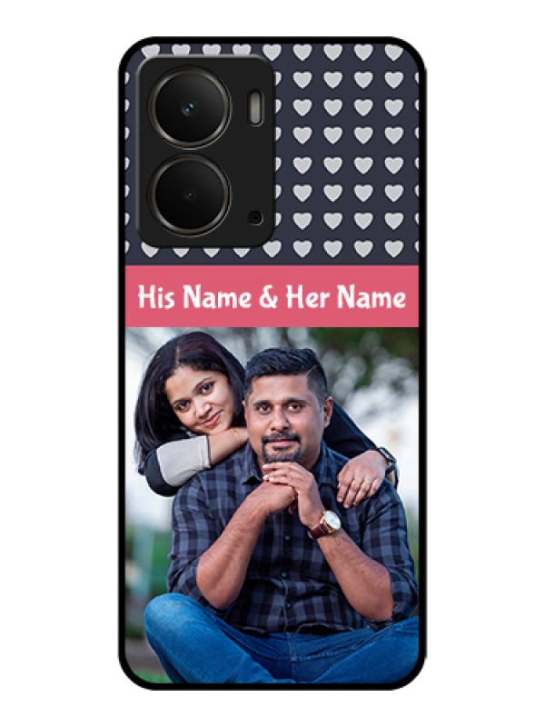 Custom Realme P3 5G Custom Glass Phone Case - Love Symbols Design