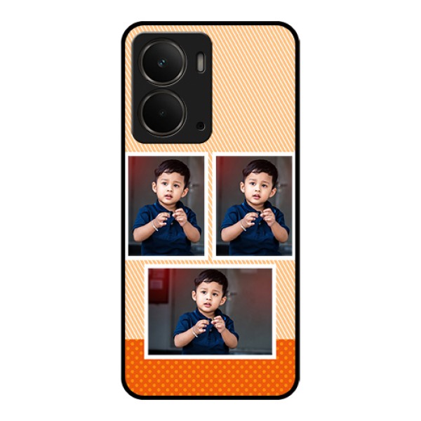 Realme P3 5G Custom Glass Phone Case - Bulk Photos Upload Design