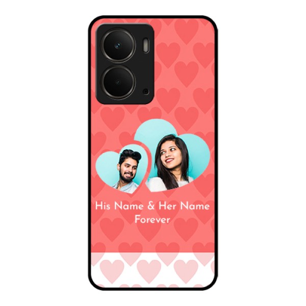 Realme P3 5G Custom Glass Phone Case - Couple Pic Upload Design Realme P3 5G Custom Glass Phone Case - Couple Pic Upload Design