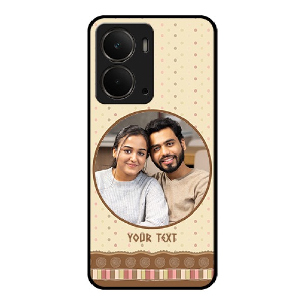 Realme P3 5G Custom Glass Phone Case - Brown Dotted Mobile Case Design Realme P3 5G Custom Glass Phone Case - Brown Dotted Mobile Case Design