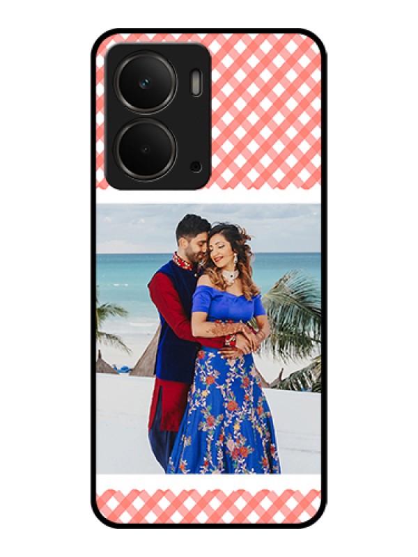 Custom Realme P3 5G Custom Glass Phone Case - Pink Pattern Design