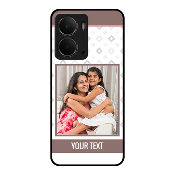 Realme P3 5G Custom Glass Phone Case - Simple Diamond Design Realme P3 5G Custom Glass Phone Case - Simple Diamond Design